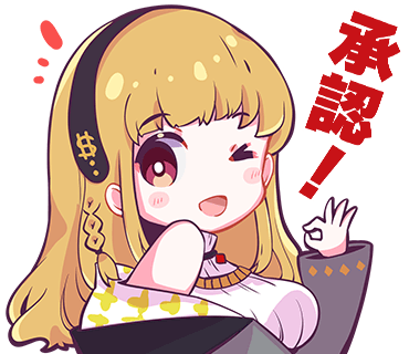 &gt;_o 1girl ;d black_hairband blonde_hair braid bright_pupils denonbu dollar_sign grey_jacket hairband hand_up jacket long_hair long_sleeves looking_at_viewer lowres nonkomu_(furiten5553) official_art ok_sign one_eye_closed open_mouth outline red_eyes shirokane_aki single_braid smile solo translated transparent_background upper_body white_outline white_pupils