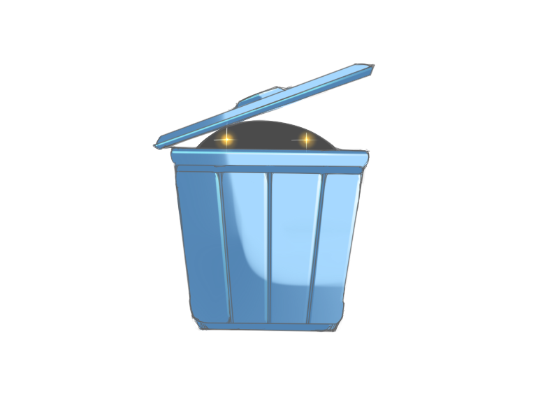 +_+ 1girl amira_(mon-musu_quest!) bmp-to-png_conversion frfr game_cg in_trash_can lamia lid mon-musu_quest! monster_girl non-web_source peeking_out reverse_lamia silhouette simple_background solo transparent_background trash_can yellow_eyes