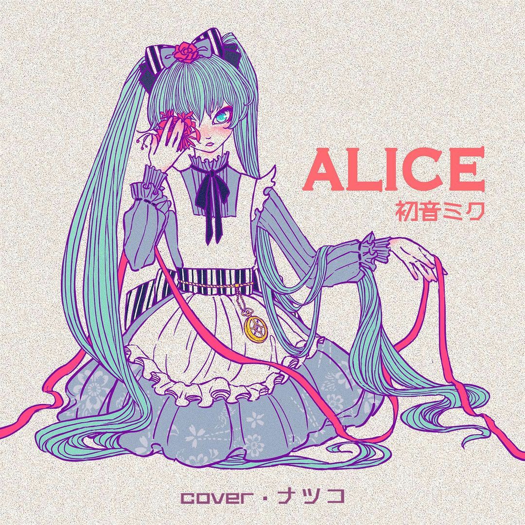 apron blue_bow blue_dress blue_eyes blue_hair blush bow braid collar collared_jacket covering_own_eyes dress eyelashes floral_print flower frilled_apron frilled_collar frills hair_between_eyes hair_bow hair_flower hair_flowing_over hair_ornament hatsune_miku holding holding_flower jacket long_hair long_sleeves on_floor open_mouth paper_texture pocket_watch red_ribbon ribbon rose simple_background sitting twin_braids very_long_hair vocaloid waist_sash watch white_apron yellow_background