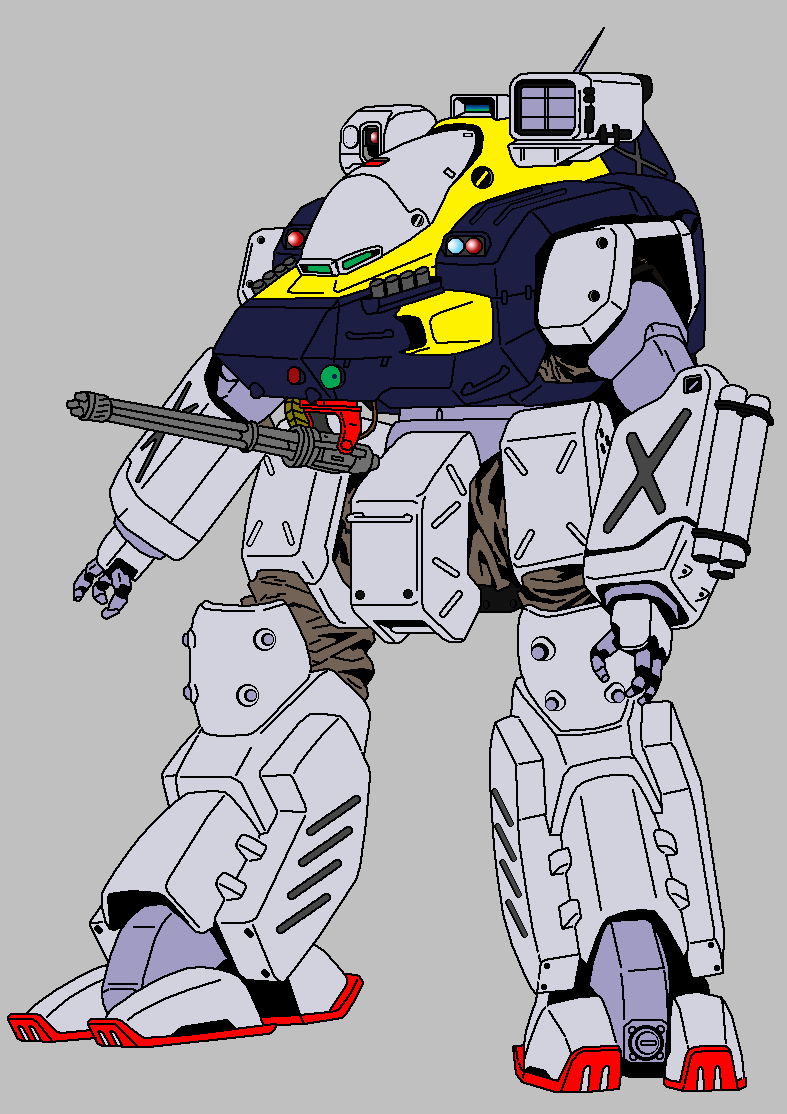 gundam hannibal mk-ii patlabor recolor