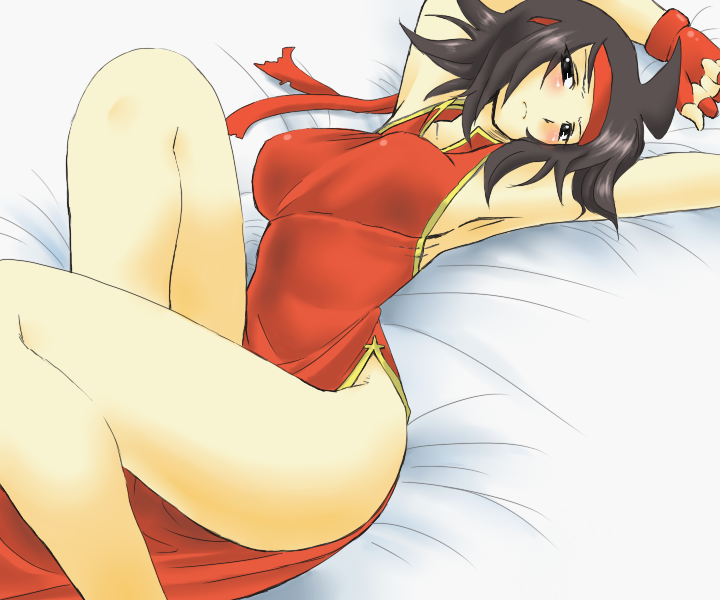 china_dress chinese_clothes domon_kasshu g_gundam genderswap gundam katsuoboshi