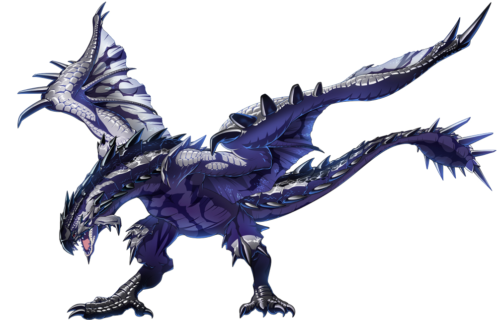 erick_aogashima monster_hunter rathalos silver_rathalos spikes tail wings wyvern
