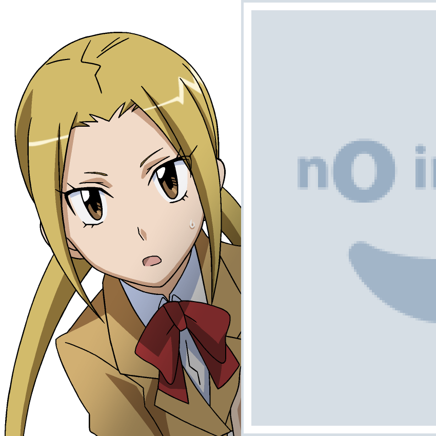 blonde_hair hagimura_suzu midget mugen_ouka peeking_out pixiv school_uniform seitokai_yakuindomo twintails