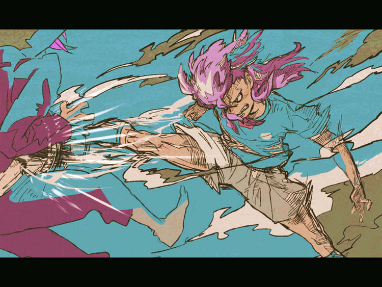 ball inazuma_eleven kicking male oji_kouji pompadour purple_hair soccer soccer_ball telstar tobitaka_seiya