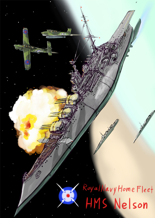 battleship coh fairey_barracuda hms_nelson military original royal_navy science_fiction space space_craft torpedo world_war_ii wwii