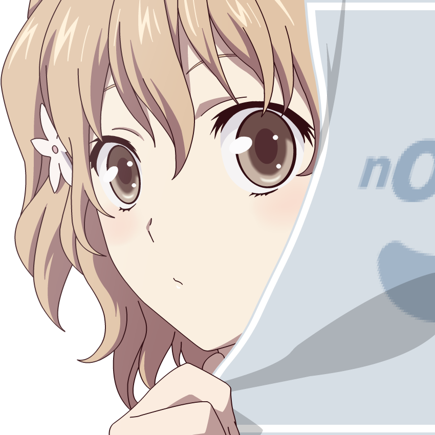 hair_flower hair_ornament hanasaku_iroha matsumae_ohana mugen_ouka no_image peeking_out pixiv