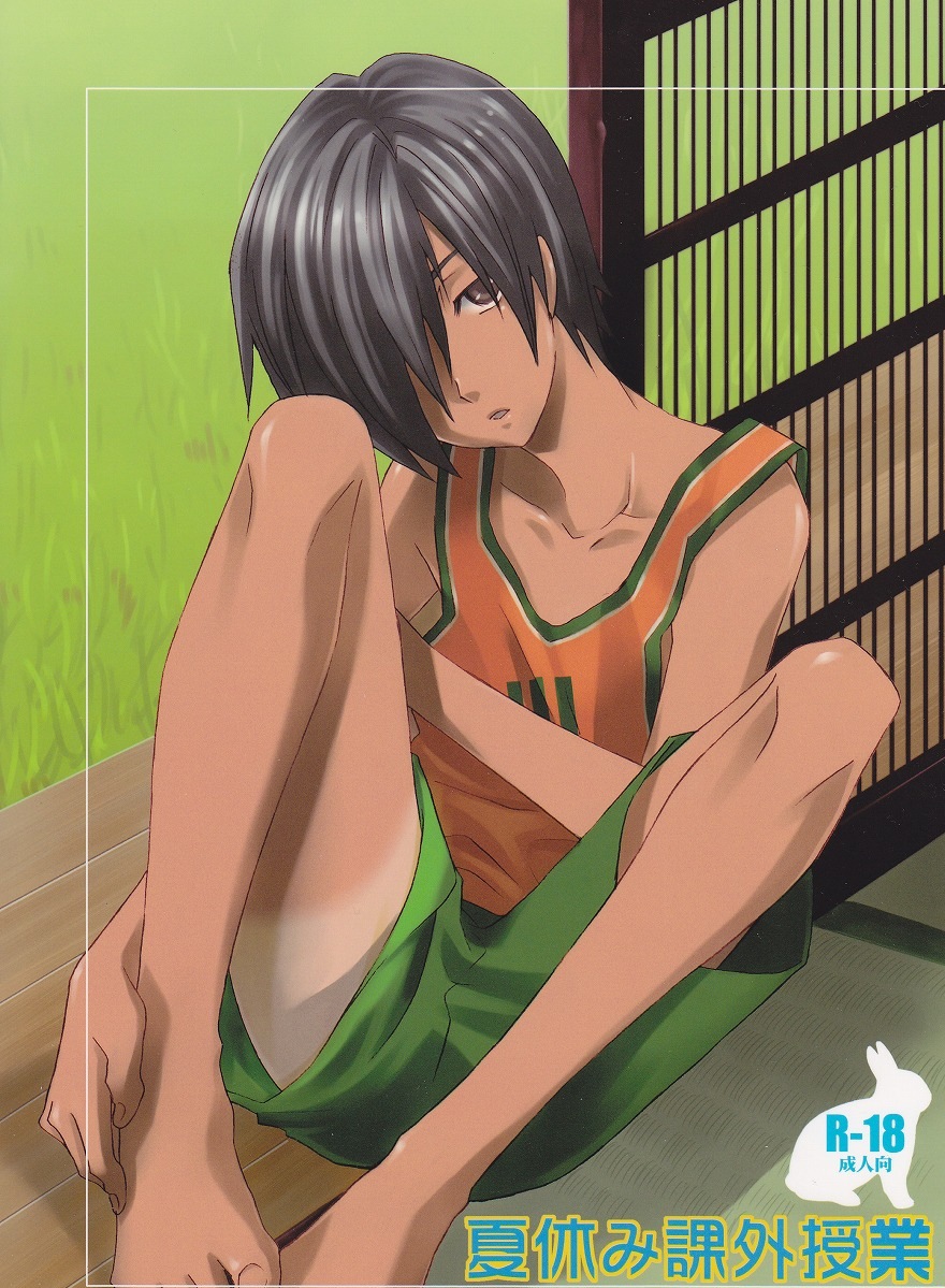 boy ikezawa_kazuma male outside short_hair summer_wars tan trap