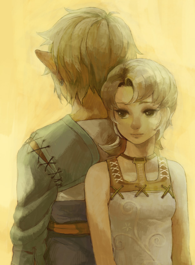 bad_id blonde_hair earrings ilia jewelry link nintendo penta5 pointy_ears the_legend_of_zelda twilight_princess