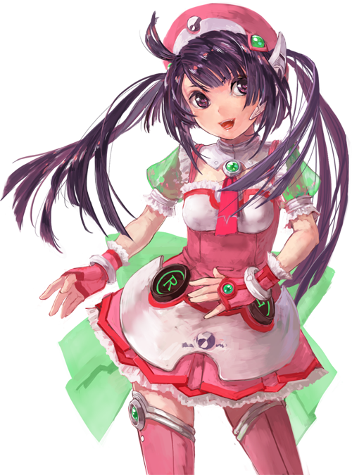 fingerless_gloves gloves headphones long_hair open_mouth purple_eyes purple_hair robot_ears skirt smile solo thigh-highs thighhighs tone_rion transparent_background twintails violet_eyes vocaloid yamakawa_(sato) zettai_ryouiki