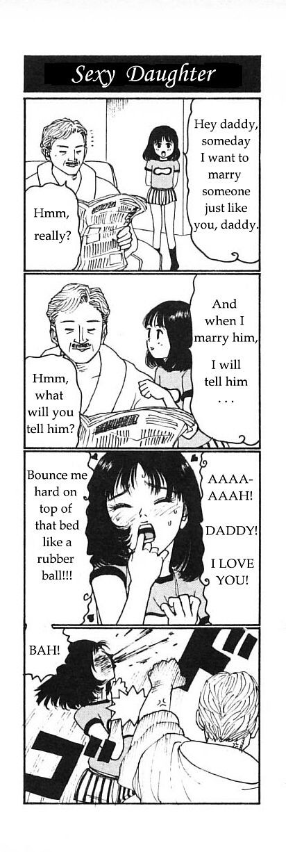 4koma blood comic furuya_usamaru incest loli monochrome punch translated