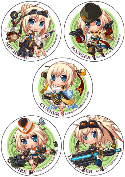 blond blonde_hair chibi dungeon_and_fighter dungeon_fighter_online female female_gunner female_gunner_(dungeon_and_fighter) female_ranger gunner katsuma_rei launcher mechanic spitfire white_hair