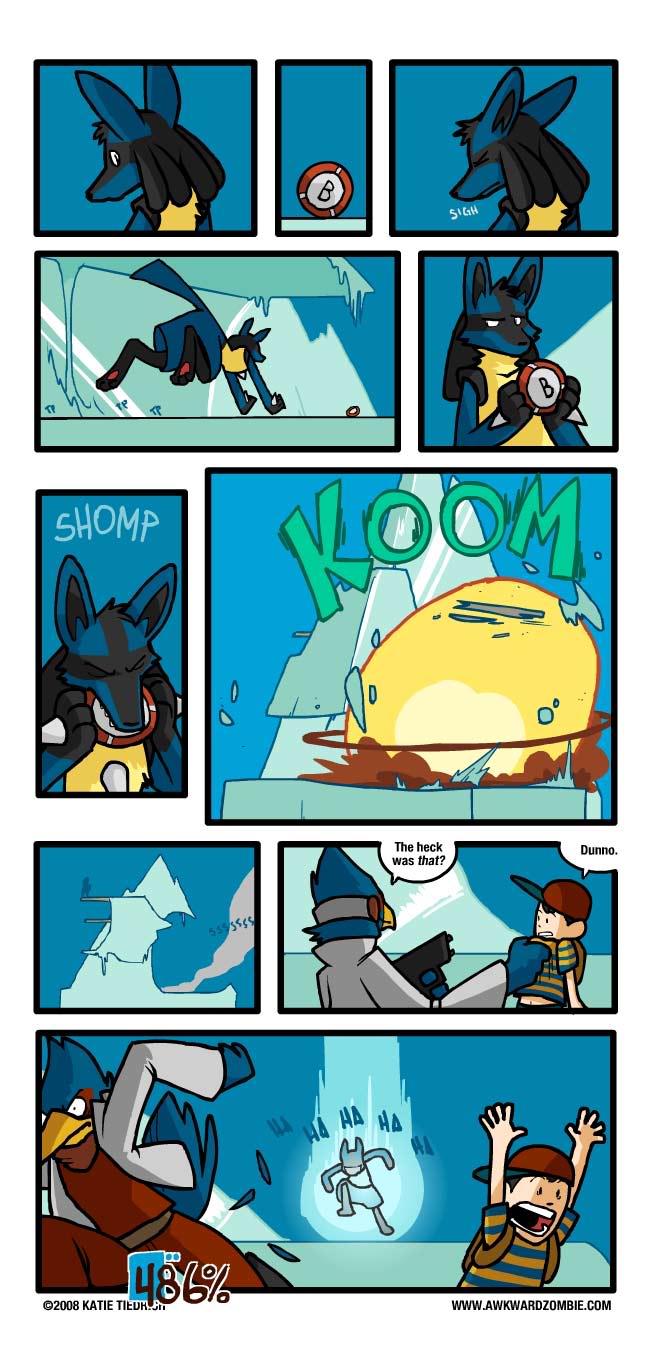 comic falco_lombardi katie_tiedrich lucario mother_(game) ness nintendo pokemon starfox super_smash_bros.