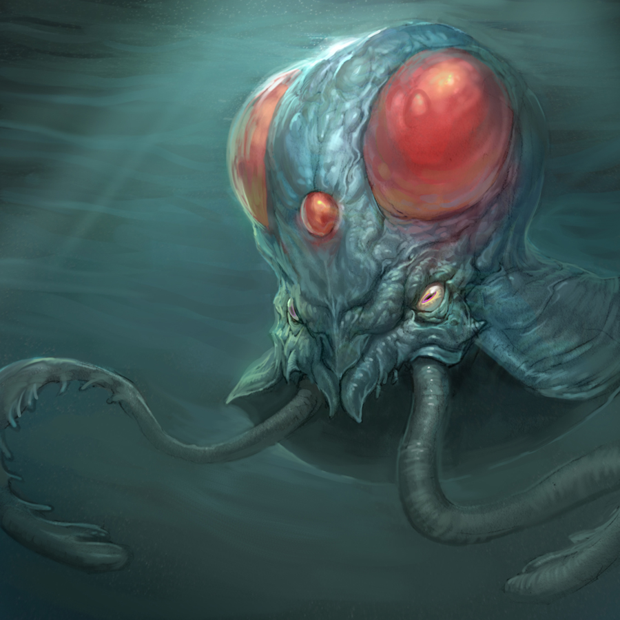 monster no_humans pokemon realistic solo tentacool underwater