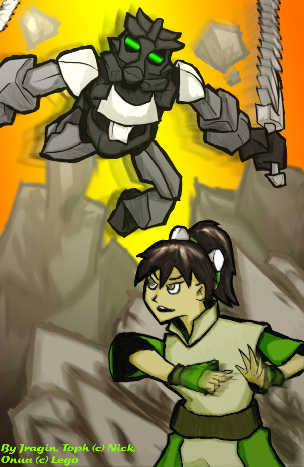 battle bionicle crossover epic toa_onua toph_bei_fong