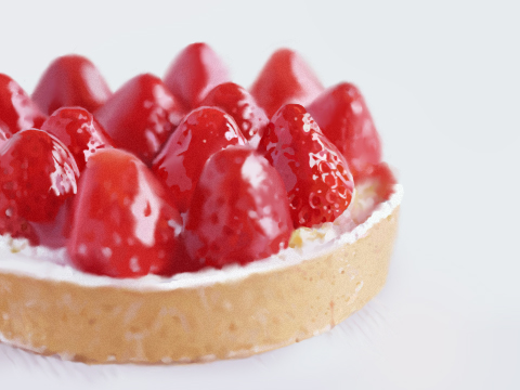 bad_id dessert food fruit granada lowres no_humans photorealistic still_life strawberry