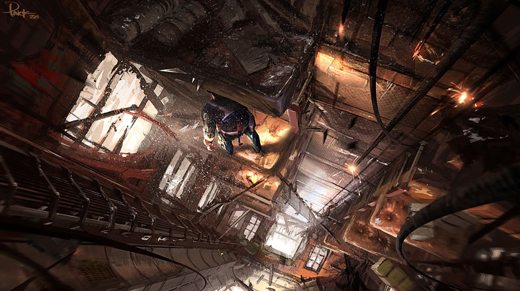 artist_request james_paick nathan_drake naughty_dog rifle train train_interior uncharted weapon