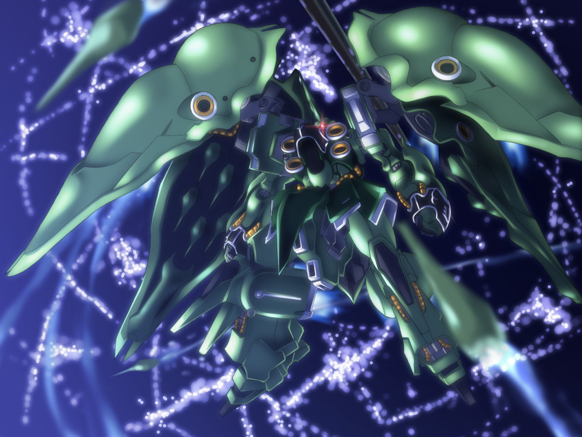 gundam highres kshatriya kuronyan mecha no_humans tagme