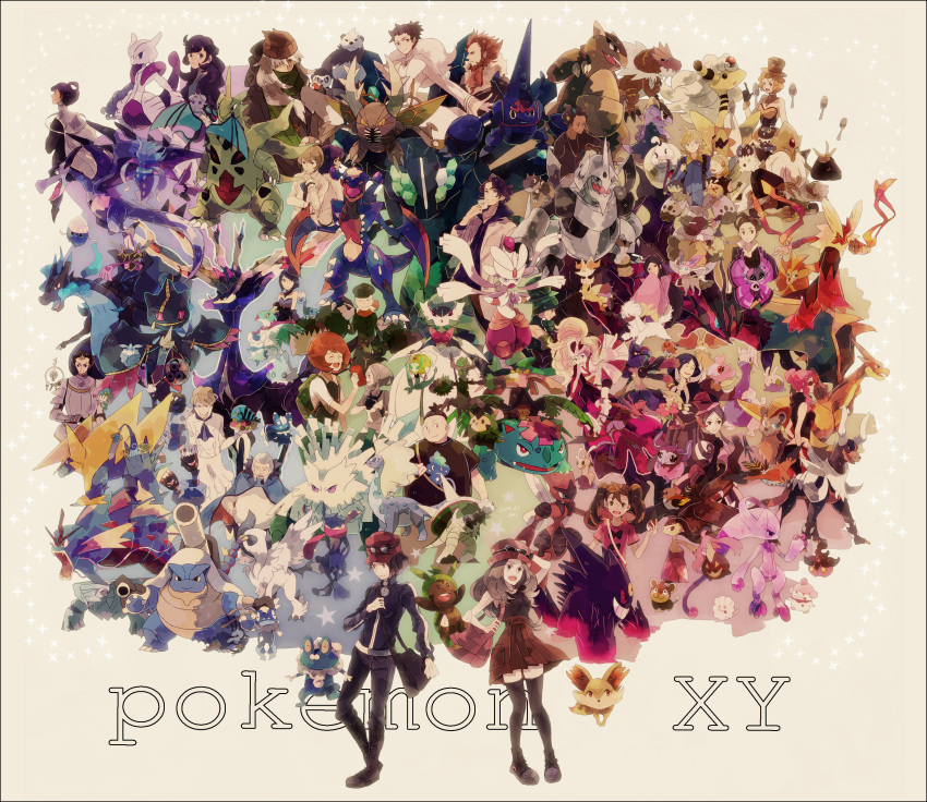 6+boys 6+girls abomasnow absol aegislash aerodactyl aggron alakazam amaura ampharos aromatisse aurorus avalugg az_(pokemon) banette barbaracle bergmite binacle blastoise blaziken braixen bunnelby calme_(pokemon) carbink carnet_(pokemon) charizard chesnaught chespin citron_(pokemon) clauncher clawitzer copyright_name dedenne delphox dexio_(pokemon) diggersby doublade dracaena_(pokemon) dragalge espurr eureka_(pokemon) everyone fennekin flabebe fletchinder fletchling fleur-de-lis_(pokemon) floette florges froakie frogadier fukuji_(pokemon) furfrou gampi_(pokemon) garchomp gardevoir gen_6_pokemon gengar gogoat gojika_(pokemon) goodra goomy gourgeist greninja gyarados hawlucha heliolisk helioptile heracross highres honedge houndoom inkay kangaskhan klefki koruni_(pokemon) lajournee_(pokemon) lanuit_(pokemon) lematin_(pokemon) lesoir_(pokemon) litleo lucario mache_(pokemon) malamar manectric matiere_(pokemon) mawile medicham mega_charizard_x mega_charizard_y mega_mewtwo_x mega_mewtwo_y mega_pokemon meowstic mewtwo multiple_boys multiple_girls noibat noivern okii pachira_(pokemon) pancham phantump pinsir platane_(pokemon) pokemon pokemon_(creature) pokemon_(game) pokemon_xy pumpkaboo pyroar quilladin sana_(pokemon) scatterbug scizor serena_(pokemon) sina_(pokemon) skiddo skrelp sliggoo slurpuff spewpa spritzee swirlix sylveon talonflame tierno_(pokemon) toroba_(pokemon) trevenant tyranitar tyrantrum tyrunt urup_(pokemon) venusaur viola_(pokemon) vivillon xerneas yveltal zakuro_(pokemon) zumi_(pokemon) zygarde