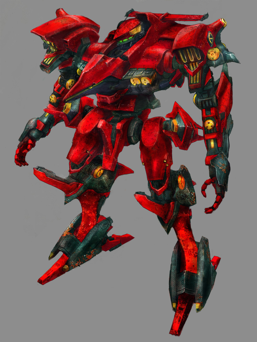 armored_core colored highres mecha osakana_(denpa_yun'yun) simple_background