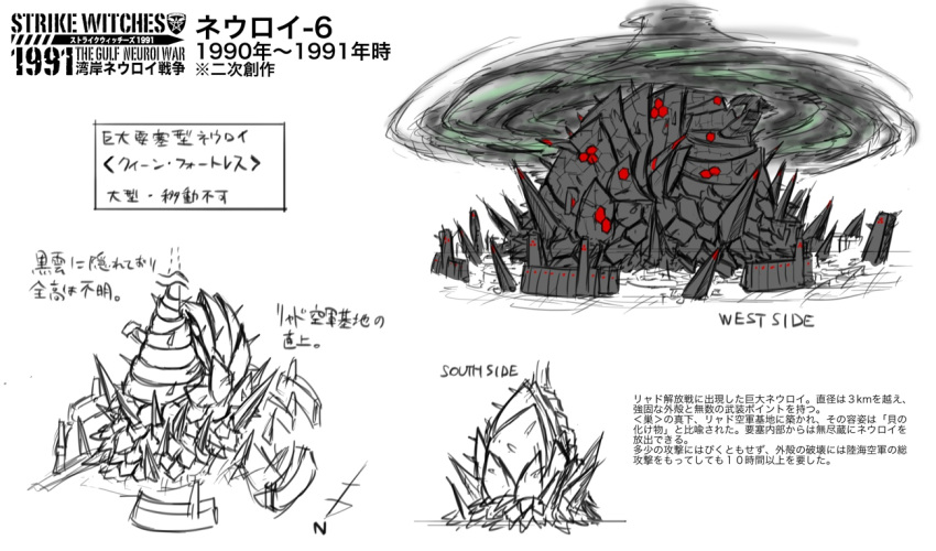 commentary_request fortress neuroi no_humans ogitsune_(ankakecya-han) strike_witches_1991 tagme translation_request