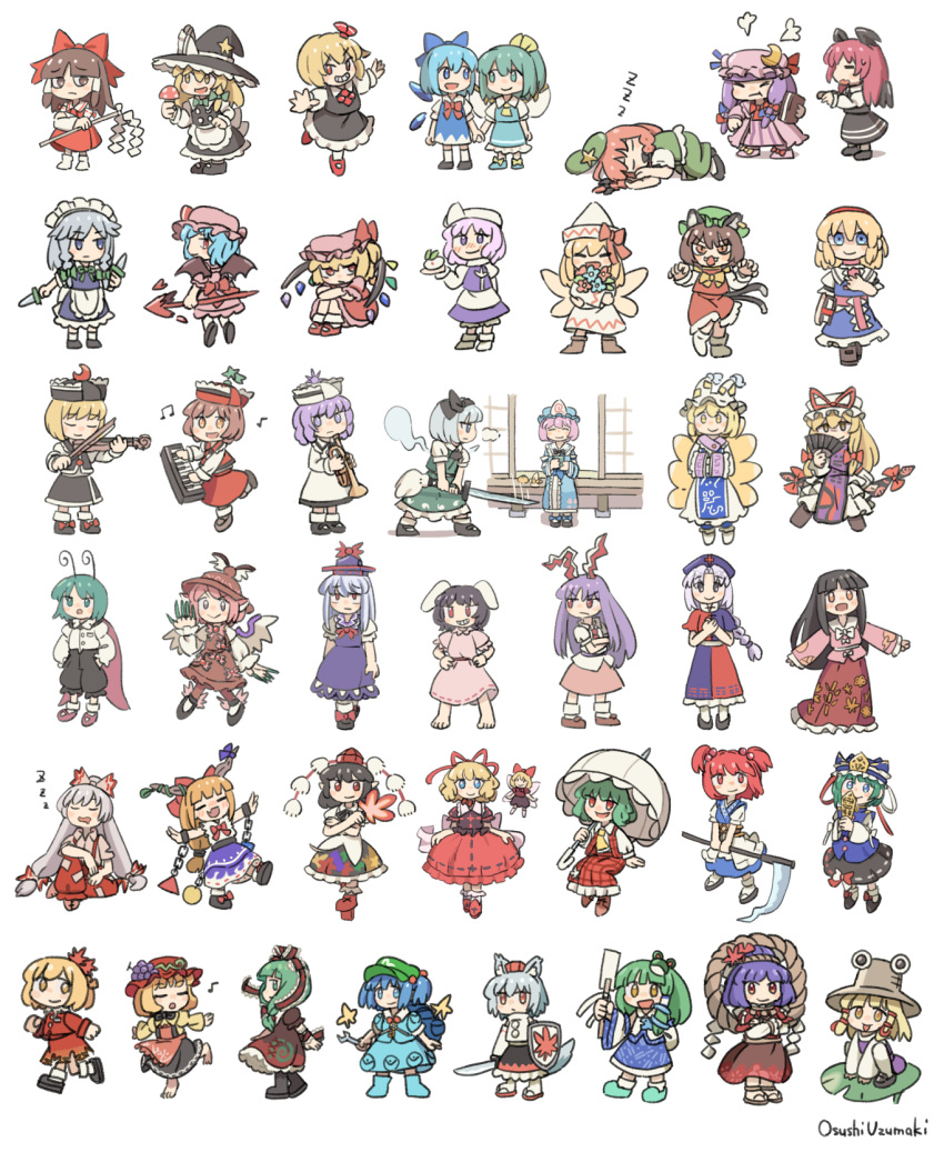 6+girls :> :d :o :p aki_minoriko aki_shizuha alice_margatroid animal_ear_fluff animal_ears antennae apron arm_ribbon artist_name ascot back_bow backpack bag barefoot bat_wings beret between_legs bird_ears bird_girl bird_wings black_ascot black_boots black_bow black_bowtie black_hairband black_hat black_pants black_ribbon black_sandals black_shirt black_shoes black_skirt black_vest blonde_hair bloomers blue_boots blue_bow blue_dress blue_eyes blue_flower blue_hair blue_hat blue_kimono blue_ribbon blue_shoes blue_skirt blue_tabard blue_vest blunt_bangs blush blush_stickers book boots bow bow_hairband bowtie braid brown_boots brown_dress brown_eyes brown_hair brown_hat brown_horns brown_sandals brown_shoes brown_socks buttons cape capelet cat_ears cat_girl cat_tail center_frills chen chibi chibi_only cirno claw_pose closed_eyes closed_mouth collared_shirt collared_vest commentary_request contrast_collar crescent crescent_hat_ornament crossed_arms crystal_wings cup daiyousei demon_wings detached_sleeves detached_wings double-breasted double-parted_bangs double_horizontal_stripe dress drooling dual_wielding earclip everyone expressionless eye_contact fairy_wings fang fangs fingernails flandre_scarlet flat_cap floppy_ears flower food footwear_bow fox_girl fox_hat fox_tail frilled_apron frilled_hat frilled_ribbon frilled_skirt frilled_sleeves frills frog_hair_ornament front_ponytail fruit fujiwara_no_mokou full_body gap_(touhou) geta gohei grape_hat_ornament green_bow green_bowtie green_eyes green_hair green_hat green_nails green_ribbon green_shoes green_skirt green_vest grey_hair grin hair_between_eyes hair_bobbles hair_bow hair_ornament hair_ribbon hair_tubes hairband hakurei_reimu hand_between_legs hand_fan hand_on_own_chest hands_in_opposite_sleeves hands_on_own_hips hands_up hat hat_bow hat_ornament hat_ribbon hauchiwa head_wings highres hitodama_print holding holding_book holding_cup holding_fan holding_flower holding_gohei holding_hands holding_instrument holding_knife holding_mushroom holding_polearm holding_scythe holding_shield holding_sword holding_trumpet holding_umbrella holding_violin holding_weapon holding_wrench hong_meiling horn_ornament horn_ribbon horns houraisan_kaguya ibuki_suika ice ice_wings inaba_tewi instrument inubashiri_momiji izayoi_sakuya japanese_clothes jewelry kagiyama_hina kamishirasawa_keine kawashiro_nitori kazami_yuuka key key_necklace keyboard_(instrument) kimono kirisame_marisa knees_up knife koakuma kochiya_sanae konpaku_youmu lapel_pin leaf_hair_ornament leg_up letty_whiterock lily_pad lily_white long_fingernails long_hair long_skirt long_sleeves looking_at_another looking_at_viewer looking_back low-tied_long_hair lunasa_prismriver lying lyrica_prismriver maid maid_headdress mandarin_orange medicine_melancholy merlin_prismriver mob_cap moriya_suwako motion_lines mouth_drool multicolored_wings multiple_girls multiple_hair_bows multiple_tails mushroom music musical_note mystia_lorelei neck_ribbon necklace necktie nekomata no_shoes nose_blush okobo on_side one_side_up onozuka_komachi open_clothes open_mouth open_vest orange_hair orb outstretched_arm outstretched_arms pants parted_bangs patchouli_knowledge pinafore_dress pink_bow pink_bowtie pink_dress pink_hair pink_hat pink_shirt pink_shoes plaid_clothes plaid_skirt plaid_vest platform_sandals playing_instrument polearm pom_pom_(clothes) print_skirt puff_of_air purple_dress purple_hair purple_ribbon purple_skirt purple_tabard purple_vest pyramid_(geometry) rabbit_ears rabbit_girl red_apron red_ascot red_bow red_cape red_dress red_eyes red_flower red_hair red_hairband red_hat red_necktie red_pants red_ribbon red_sandals red_shoes red_skirt red_vest reisen_udongein_inaba remilia_scarlet ribbon ribbon-trimmed_skirt ribbon_trim robe rod_of_remorse rope rubber_boots rumia saigyouji_yuyuko sandals scythe shameimaru_aya shield shiki_eiki shimenawa shirt shoes short_hair short_sleeves sidelocks simple_background single_braid single_hair_tube single_sidelock sitting skin_fang skirt skirt_hold skirt_set sleeping sleeveless sleeveless_dress sleeveless_shirt smile snake_hair_ornament snow_rabbit socks spear spread_arms standing star_(symbol) star_hat_ornament striped_clothes striped_dress striped_skirt su-san suspenders sweatdrop swinging_weapon sword tabard tail tengu-geta tokin_hat tongue tongue_out touhou triangular_headpiece trumpet twin_braids two-tone_bow two-tone_dress two-tone_skirt two_side_up two_tails umbrella uzumaki_osushi v-shaped_eyebrows vertical-striped_clothes vertical-striped_dress vest violet_eyes violin waist_apron weapon white_apron white_background white_bloomers white_bow white_bowtie white_capelet white_dress white_hat white_shirt white_sleeves white_socks white_umbrella wide_sleeves winged_hat wings witch_hat wolf_ears wolf_girl wolf_tail wrench wriggle_nightbug yagokoro_eirin yakumo_ran yakumo_yukari yasaka_kanako yellow_ascot yellow_bow yellow_bowtie yellow_eyes yellow_ribbon yellow_shirt zzz