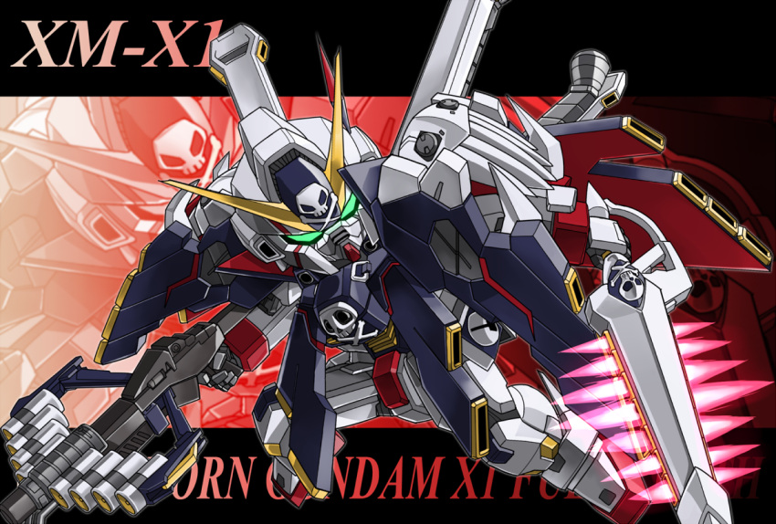 beam_rifle beam_saber crossbone_gundam_x-1_full_cloth energy_gun gundam gundam_build_fighters gundam_build_fighters_try memento_vivi sd_gundam