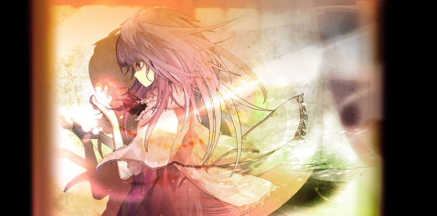 long_hair patchouli_knowledge profile purple_eyes purple_hair touhou violet_eyes yoshioka_yoshiko zuta