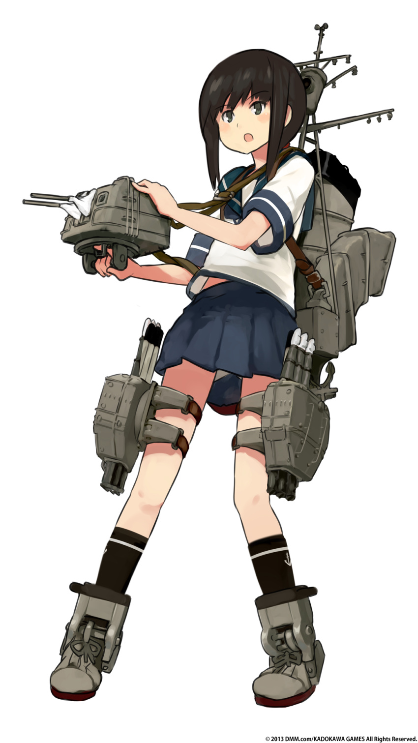 fubuki_(kantai_collection) kantai_collection official_art shibafu_(glock23) tagme