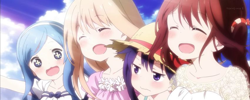 4girls doma_umaru ebina_nana highres himouto!_umaru-chan motoba_kirie multiple_girls screencap tachibana_sylphynford