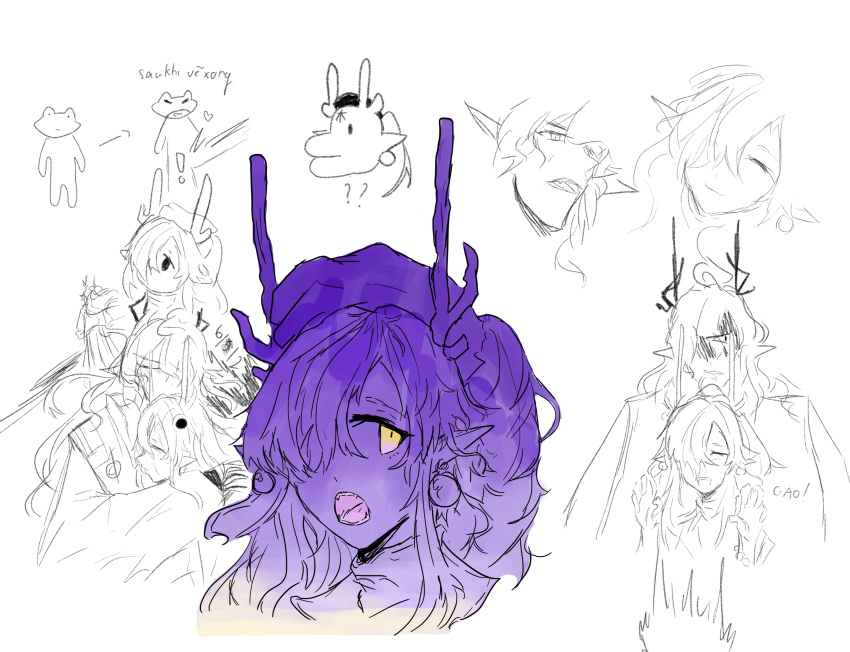 absurdres arknights highres jie_(arknights) non-web_source shu_(arknights) wang_(arknights)