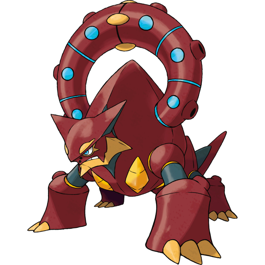 blue_eyes highres no_humans official_art pokemon pokemon_(creature) volcanion