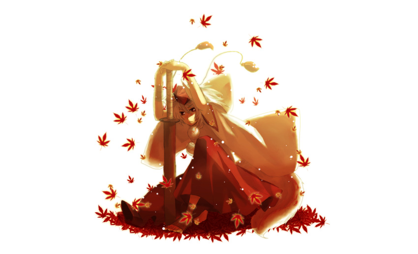 inubashiri_momiji sword tagme touhou white