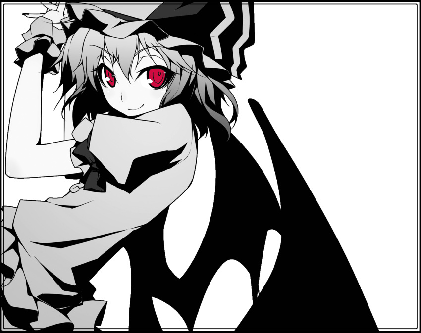 hat polychromatic red_eyes remilia_scarlet touhou transparent