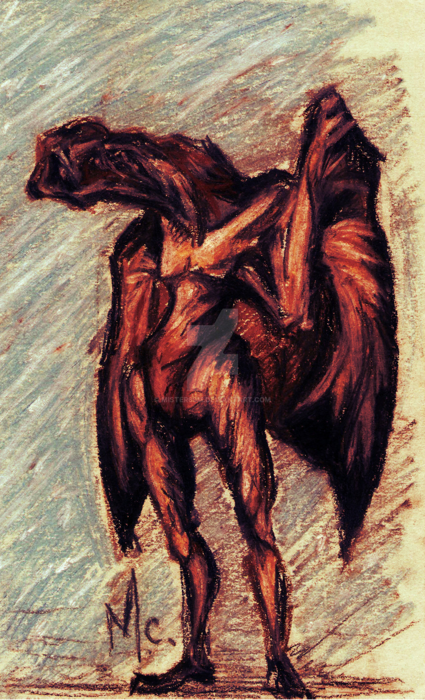 highres monster no_humans silent_hill silent_hill_1 solo wings