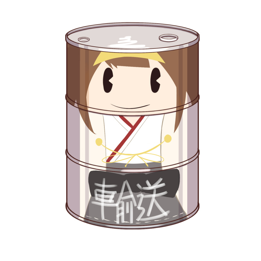 battlegaregga drum_(container) drum_canister_(kantai_collection) highres kantai_collection kongou_(kantai_collection)
