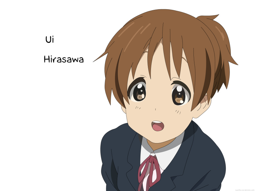 hirasawa_ui k-on! tagme transparent vector