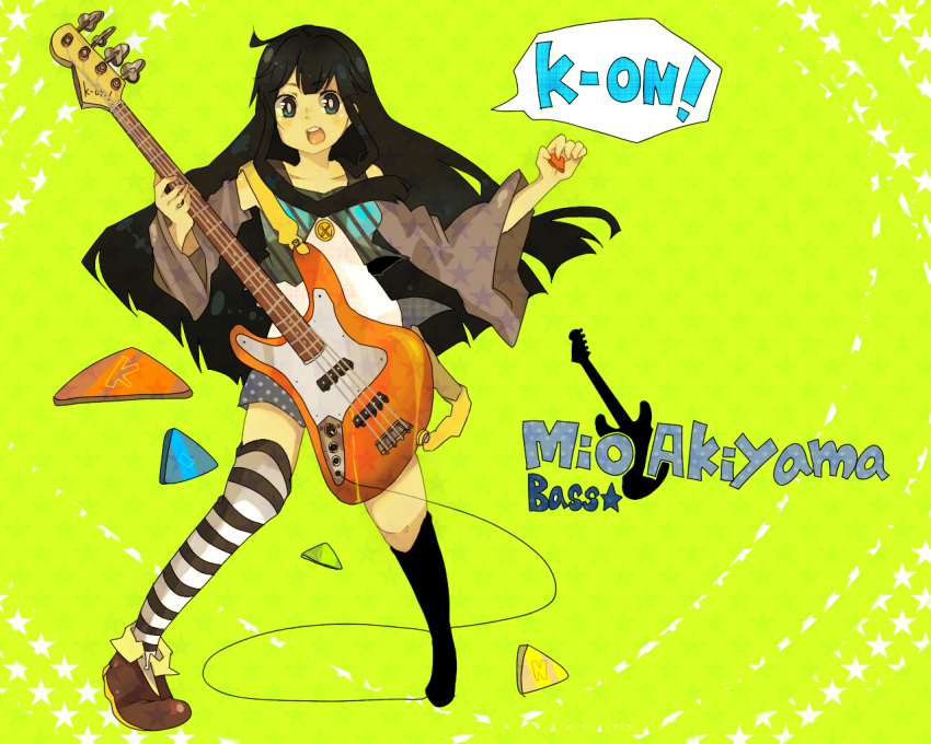 akiyama_mio guitar k-on! tagme