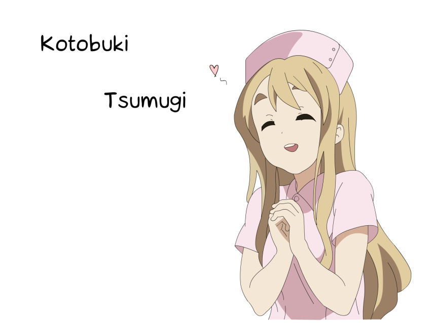 k-on! kotobuki_tsumugi nurse transparent vector