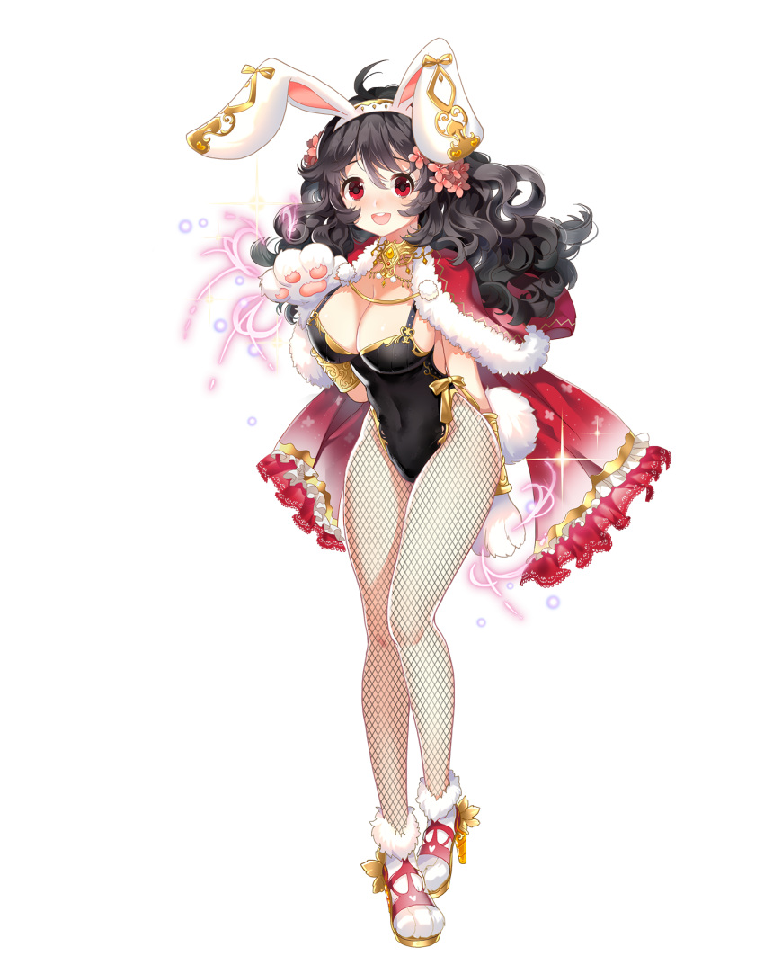 1girl character_request full_body highres official_art royal_flush_heroes solo transparent_background