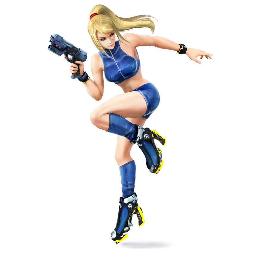 alternate_costume metroid official_art samus_aran super_smash_bros.