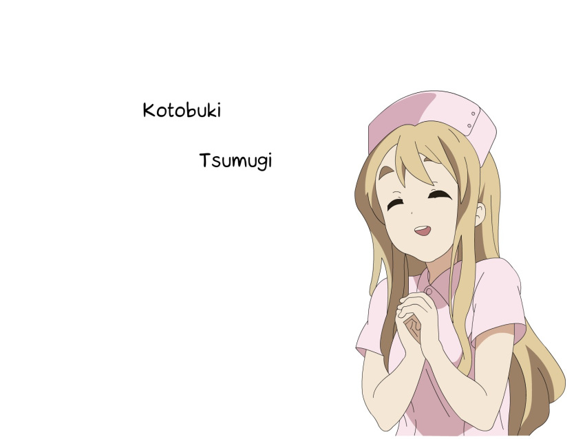 k-on! kotobuki_tsumugi nurse tagme white
