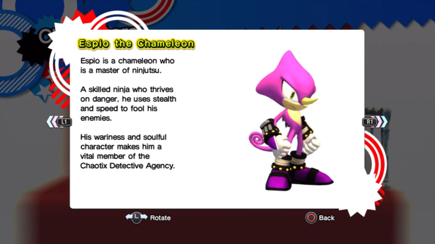 character_profile espio_the_chameleon sonic_generations sonic_the_hedgehog tagme