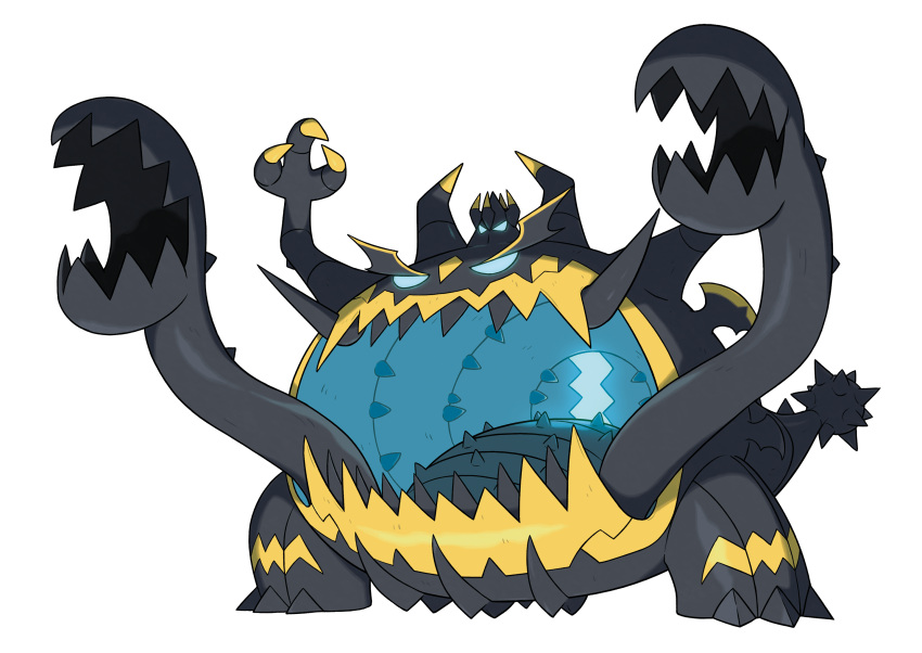 claws commentary guzzlord highres official_art pokemon pokemon_(game) pokemon_sm ultra_beast