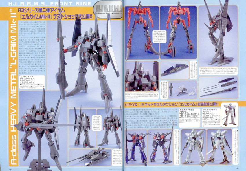 80s heavy_metal_l-gaim highres l-gaim_mk_ii mecha model oldschool photo plamo