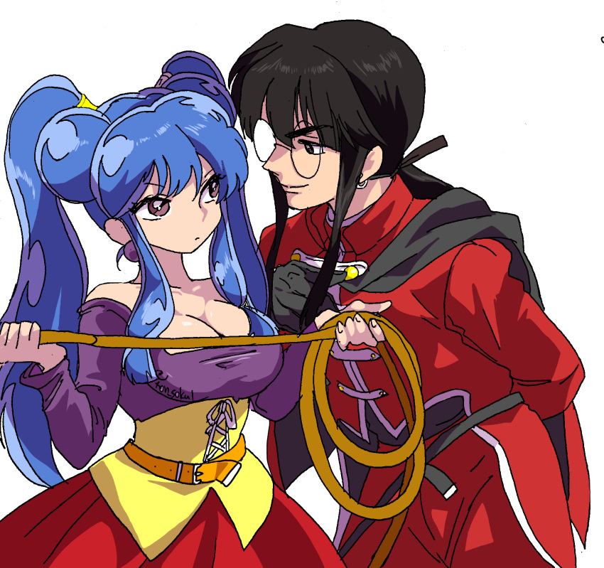 cosplay dragon_quest dragon_quest_viii highres jessica_albert jessica_albert_(cosplay) kukuru_(dq8) kukuru_(dq8)_(cosplay) mousse ranma_1/2 shampoo_(ranma_1/2)