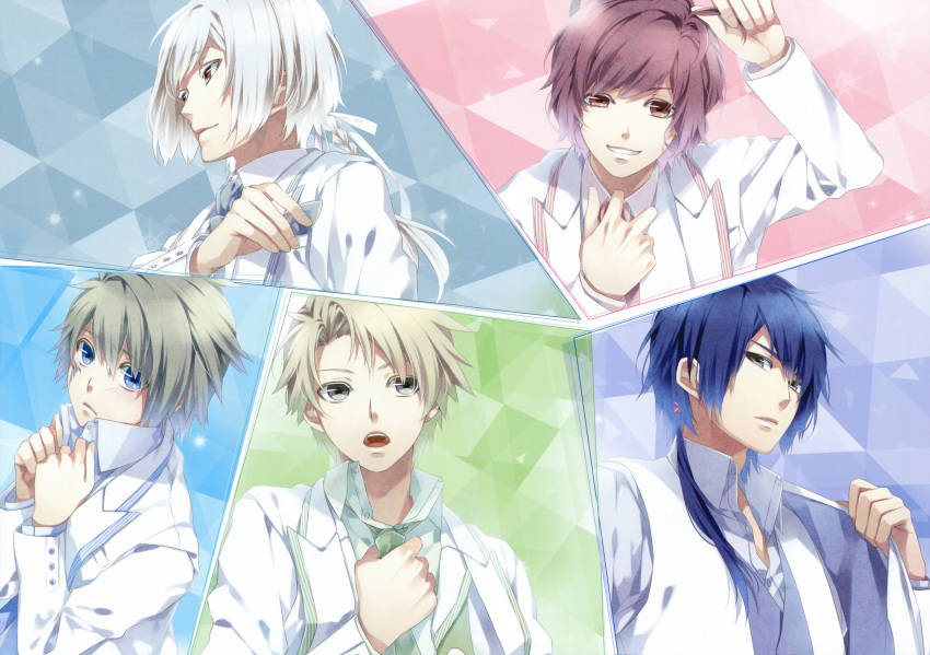 akito_shukuri blue_hair grey_eyes heishi_otomaru kakeru_yuiga nijou_sakuya norn9 senri_ichinose teita