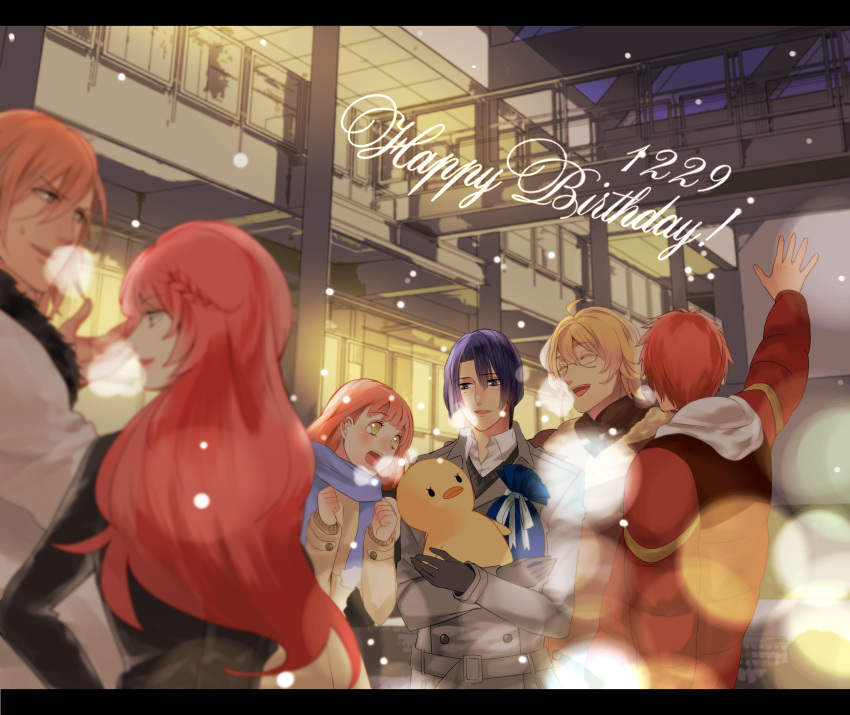 hijirikawa_masato ittoki_otoya jinguuji_ren nanami_haruka red_hair shibuya_tomochika shinomiya_natsuki syrup_san uta_no_prince-sama yellow_eyes