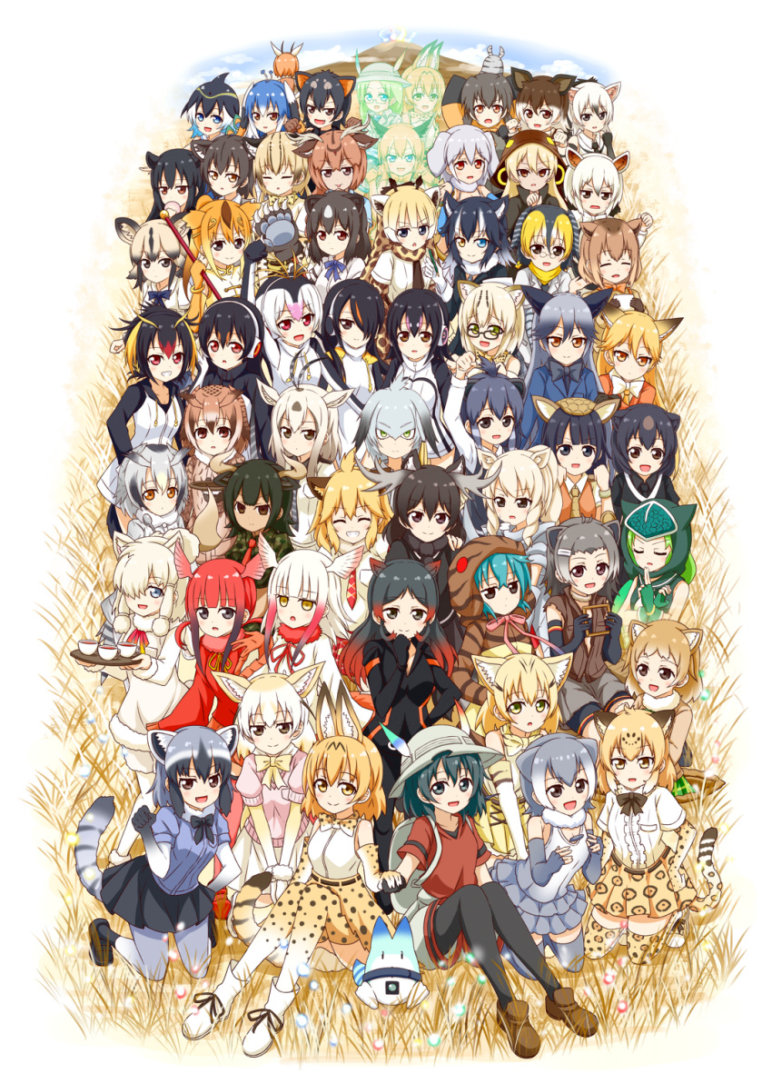 &gt;:) &gt;:3 &gt;:d &gt;:o &gt;:| 6+girls :3 :d :o :p :| ^_^ aardwolf_(kemono_friends) aardwolf_ears african_porcupine_(kemono_friends) african_wild_dog_(kemono_friends) african_wild_dog_ears ahoge alpaca_ears alpaca_suri_(kemono_friends) alpaca_tail american_beaver_(kemono_friends) animal_ears animal_print ankle_boots antlers aqua_hair arabian_oryx_(kemono_friends) argyle argyle_necktie arm_up armadillo_ears armor armpits arms_at_sides aurochs_(kemono_friends) axis_deer_(kemono_friends) backpack bag bangs bangs_pinned_back bare_arms bare_shoulders bear_ears bear_paw_hammer beaver_ears beige_shorts beige_sweater beige_vest belt beret bird_tail bird_wings black-framed_eyewear black-tailed_prairie_dog_(kemono_friends) black_bow black_eyes black_footwear black_gloves black_hair black_jacket black_legwear black_necktie black_ribbon black_scarf black_shoes black_swimsuit blazer blonde_hair blood blue_blazer blue_eyes blue_gloves blue_hair blue_ribbon blue_shirt blue_sky blunt_bangs blush boots bow bowtie bracelet breast_pocket breasts brown_bear_(kemono_friends) brown_belt brown_coat brown_eyes brown_footwear brown_gloves brown_hair brown_jacket brown_necktie brown_ribbon brown_scarf brown_shirt brown_shoes brown_vest bucket_hat buttons camouflage camouflage_shirt campo_flicker_(kemono_friends) capybara_(kemono_friends) capybara_ears caracal_(kemono_friends) caracal_ears cat_ears center_frills circlet cleavage clenched_hand clenched_hands cloak closed_eyes closed_mouth clouds coat collar collarbone collared_shirt common_dolphin_(kemono_friends) common_raccoon_(kemono_friends) cow_ears cow_horns crop_top cross-laced_clothes crossed_bangs cup d: d:&lt; dark_skin day deer_ears denim denim_shorts dot_nose drawstring drawstrings dress drink dual_persona elbow_gloves elbow_pads elephant_ears emperor_penguin_(kemono_friends) eurasian_eagle_owl_(kemono_friends) everyone expressionless extra_ears eyebrows_visible_through_hair eyelashes ezo_red_fox_(kemono_friends) facing_away facing_viewer fang feathers fennec_(kemono_friends) field fins food fossa_(kemono_friends) fossa_ears fox_ears fox_tail frilled_lizard_(kemono_friends) frilled_shirt frilled_swimsuit frills full_body fur-trimmed_boots fur-trimmed_vest fur_collar fur_trim gazelle_ears gazelle_horns gentoo_penguin_(kemono_friends) giant_armadillo_(kemono_friends) giraffe_ears giraffe_horns giraffe_print glasses gloves golden_snub-nosed_monkey_(kemono_friends) gradient_hair gradient_ribbon green_eyes green_gloves green_hair green_skirt grey_hair grey_hat grey_necktie grey_shirt grey_swimsuit grey_vest grey_wolf_(kemono_friends) grin hair_between_eyes hair_bun hair_ornament hair_over_one_eye hair_ribbon hair_tie hairclip hand_holding hand_in_pocket hand_on_another's_shoulder hand_on_hip hand_on_own_chin hand_up hands_in_pockets hands_on_hips hands_up hat hat_feather head_wings headphones heterochromia hiding high-waist_skirt high_ponytail highres hippopotamus_(kemono_friends) hippopotamus_ears holding holding_food holding_pencil holding_spoon holding_tray holding_weapon hole hologram hood hood_down hooded_cloak hooded_jacket hoodie horizontal-striped_shirt horizontal_pupils horizontal_stripes horns humboldt_penguin_(kemono_friends) indian_elephant_(kemono_friends) jacket jaguar_(kemono_friends) jaguar_ears jaguar_print jaguar_tail japanese_black_bear_(kemono_friends) japanese_crested_ibis_(kemono_friends) japari_bun jewelry juggling kaban_(kemono_friends) karamoneeze kemono_friends king_cobra_(kemono_friends) kneeling knees_together_feet_apart large_breasts leotard light_brown_eyes light_brown_hair lion_(kemono_friends) lion_ears loafers long_hair long_sleeves looking_at_another looking_at_viewer looking_up low-tied_long_hair low_ponytail low_twintails lucky_beast_(kemono_friends) malayan_tapir_(kemono_friends) mane margay_(kemono_friends) margay_print medium_breasts medium_hair mirai_(kemono_friends) monkey_ears moose_(kemono_friends) moose_ears mountain multicolored multicolored_clothes multicolored_gloves multicolored_hair multicolored_ribbon multicolored_swimsuit multiple_girls music neck_ribbon necktie nervous ninja northern_white-faced_owl_(kemono_friends) nosebleed ocelot_(kemono_friends) ocelot_ears ocelot_print okapi_(kemono_friends) okapi_ears one-piece_swimsuit open_clothes open_hand open_jacket open_mouth orange_bow orange_bowtie orange_eyes orange_gloves orange_hair orange_jacket orange_vest oryx_ears otter_ears outdoors outstretched_arms own_hands_together panther_chameleon_(kemono_friends) pantyhose pantyhose_under_shorts paw_pose peacock_feathers peafowl_(kemono_friends) pencil penguin_tail penguins_performance_project_(kemono_friends) pince-nez pink_hair pink_ribbon plaid plaid_necktie plaid_skirt plains_zebra_(kemono_friends) pleated_skirt pocket ponytail popped_collar porcupine_ears prairie_dog_ears print_bow print_bowtie print_legwear print_scarf puffy_short_sleeves puffy_sleeves purple_ribbon raccoon_ears raccoon_tail raised_fist red_eyes red_footwear red_gloves red_legwear red_necktie red_shirt red_shoes redhead reticulated_giraffe_(kemono_friends) rhinoceros_ears ribbon ringlets rockhopper_penguin_(kemono_friends) royal_penguin_(kemono_friends) safari_jacket sailor_collar sand_cat_(kemono_friends) sandstar sanpaku savanna_striped_giant_slug_(kemono_friends) scarf scarlet_ibis_(kemono_friends) semi-rimless_glasses serval_(kemono_friends) serval_ears serval_print serval_tail shirt shoe_ribbon shoebill_(kemono_friends) shoes short_hair short_hair_with_long_locks short_necktie short_over_long_sleeves short_sleeve_sweater short_sleeves shorts shoulder_pads shy side_ponytail sidelocks silver_fox_(kemono_friends) silver_hair singing sitting skirt sky sleeping sleeve_cuffs sleeveless sleeveless_dress sleeveless_jacket sleeveless_shirt small-clawed_otter_(kemono_friends) smile southern_tamandua_(kemono_friends) spoon spotted_hair standing striped striped_hood striped_hoodie striped_necktie striped_shirt striped_tail suspenders sweat sweater sweater_vest swept_bangs swimsuit swimsuit_under_clothes tail tamandua_ears tapir_ears tareme tasmanian_devil_(kemono_friends) tasmanian_devil_ears tea teacup teeth thigh-highs thomson's_gazelle_(kemono_friends) tongue tongue_out tray tress_ribbon triangle_mouth tsuchinoko_(kemono_friends) tsurime turtleneck twintails two-tone_hair under-rim_glasses very_long_hair vest vulcan wavy_hair weapon white_boots white_bow white_bowtie white_footwear white_gloves white_hair white_legwear white_leotard white_rhinoceros_(kemono_friends) white_sailor_collar white_scarf white_shirt white_skirt wide_sleeves wing_collar wings wolf_ears wrists_extended yellow_eyes yellow_necktie yellow_ribbon zebra_ears zebra_print zettai_ryouiki zipper |3