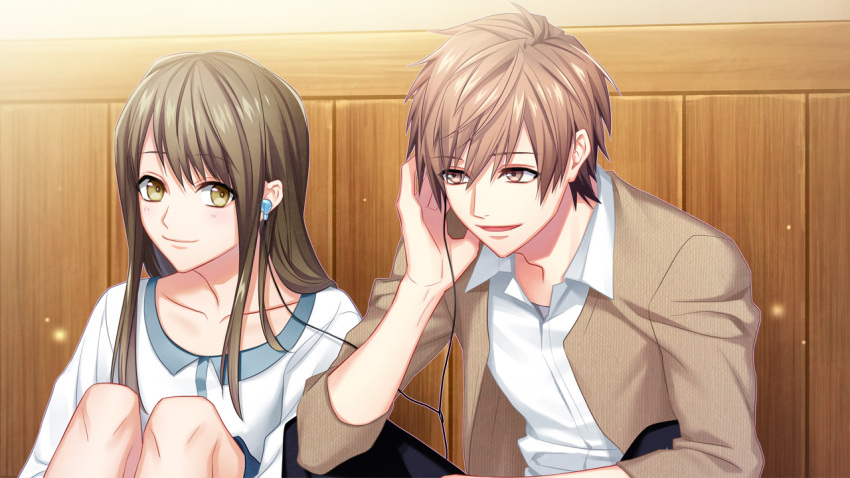 amber_eyes atano_rio brown_hair dynamic_chord fujiwara_ryo kashii_aki