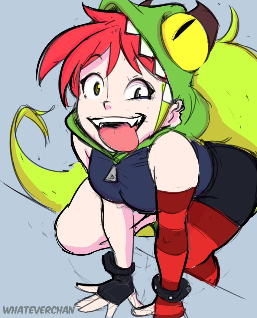 crazy_eyes crazy_smile demencia downscaled gloves highres long_hair looking_at_viewer md5_mismatch resized villainous